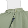 Пеньюар для стрижки DEWAL, полиэстер, зеленый, 140х150 см, на крючках AA48F